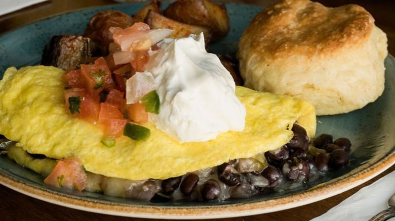 Southwestern omelette