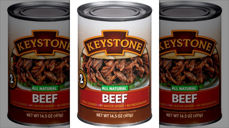 keystone canned beef