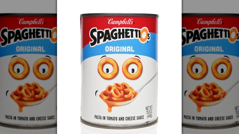 Spaghettios original can