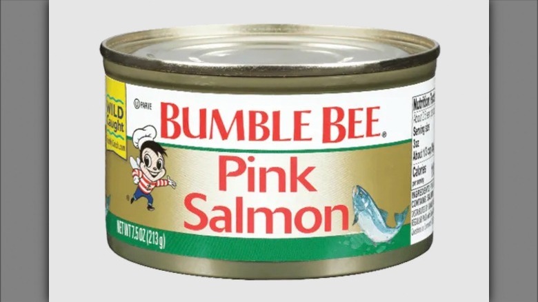 can of Bumblebee Salmon