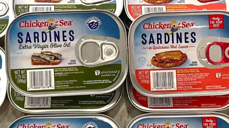 chicken of the sea sardines