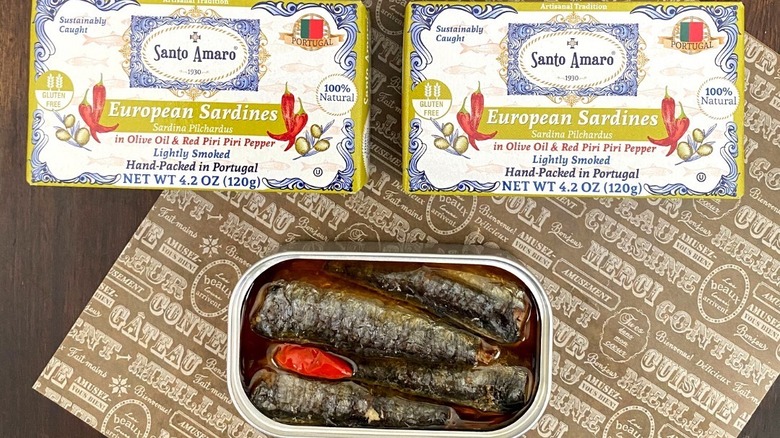 santo amaro sardines with piri piri