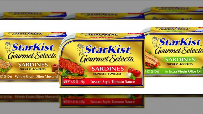 starkist sardines in gold packs