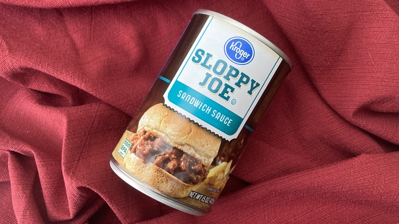 Kroger canned sloppy Joe sauce