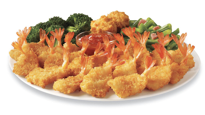 Captain D's crispy butterfly shrimp