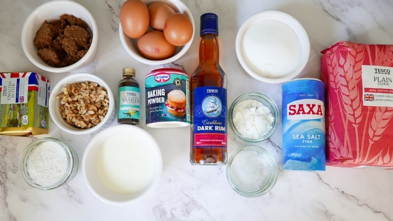 ingredients for bundt cake