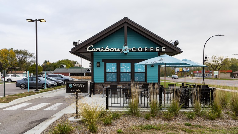 Caribou Coffee cabin concept