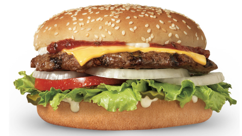 Carl's Jr Famous Star burger