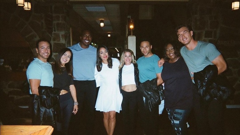 Cat Cora and The Real Dirty Dancing cast