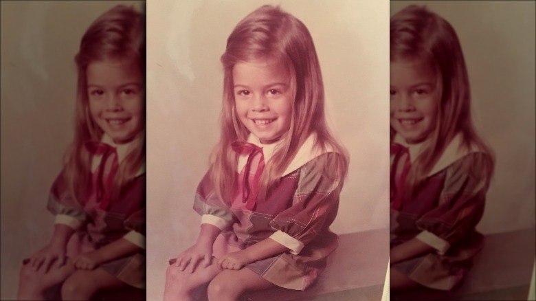 Cat Cora's kindergarten school picture