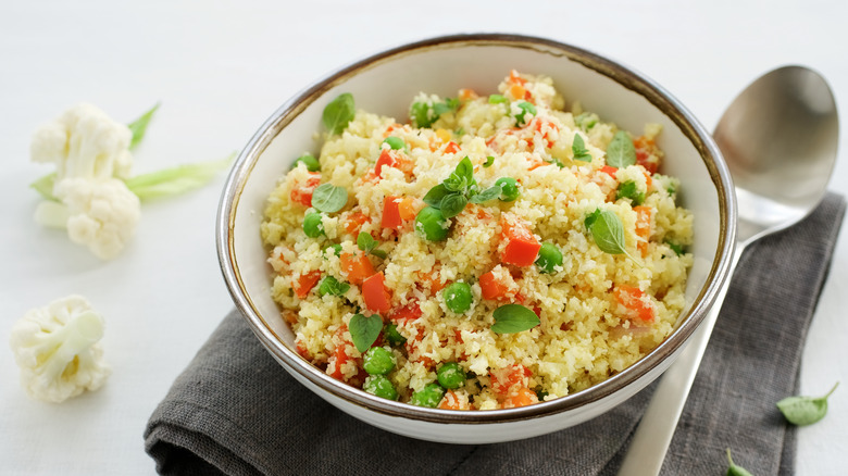 cauliflower rice bowl