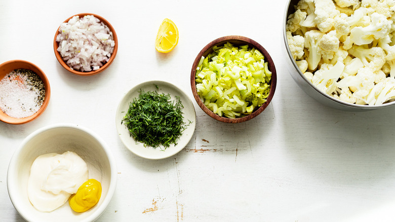 cauliflower salad ingredients