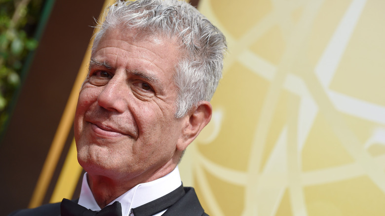 Anthony Bourdain at the Emmy Awards