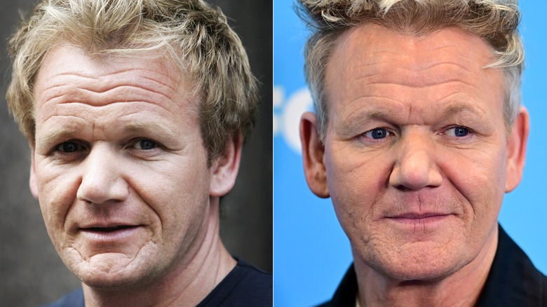 Closeups of Gordon Ramsay