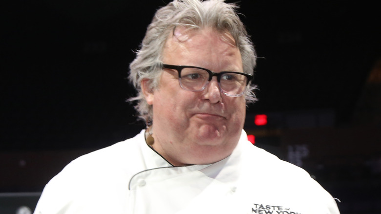 Chef David Burke at event 