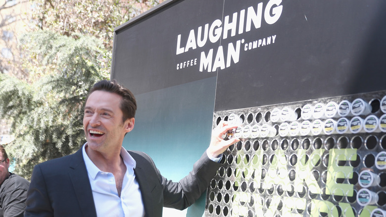 Hugh Jackman and Laughing Man Coffee Company