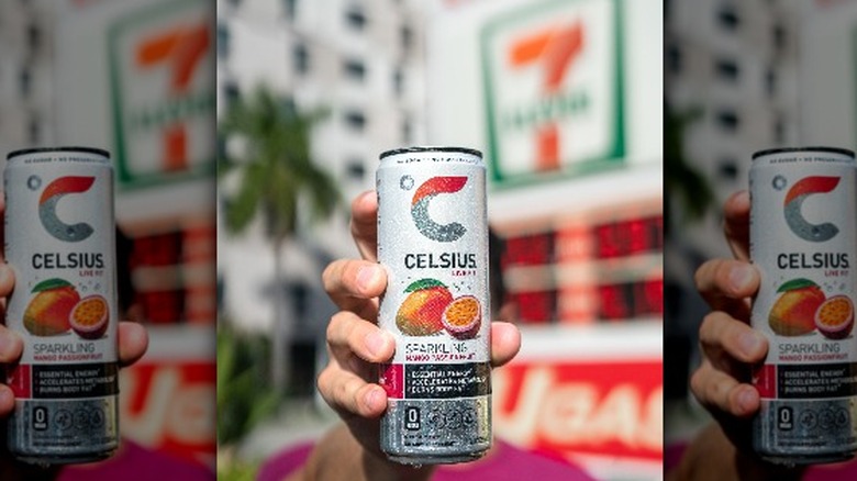 Celsius energy drink in 7-Eleven