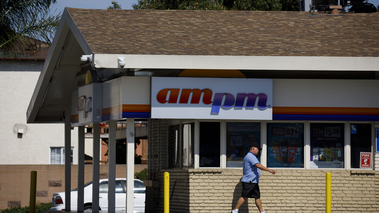 Ampm exterior in full sun