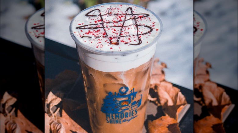 Dutch Bros candy cane cold brew