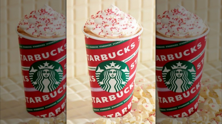 Starbucks peppermint white chocolate mocha