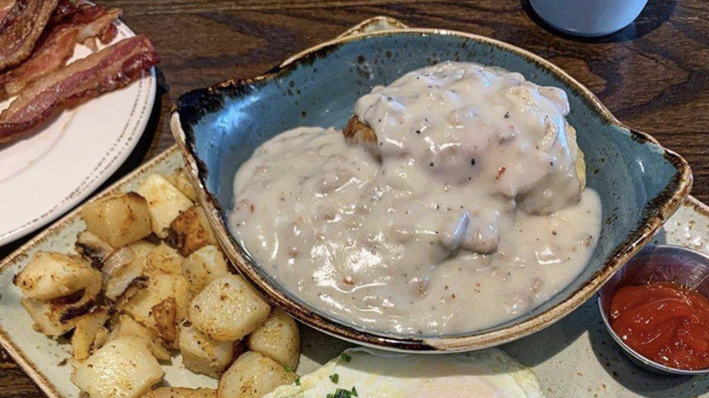 First Watch biscuits and gravy