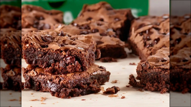 Double Chocolate Chip Brownie at Papa John's