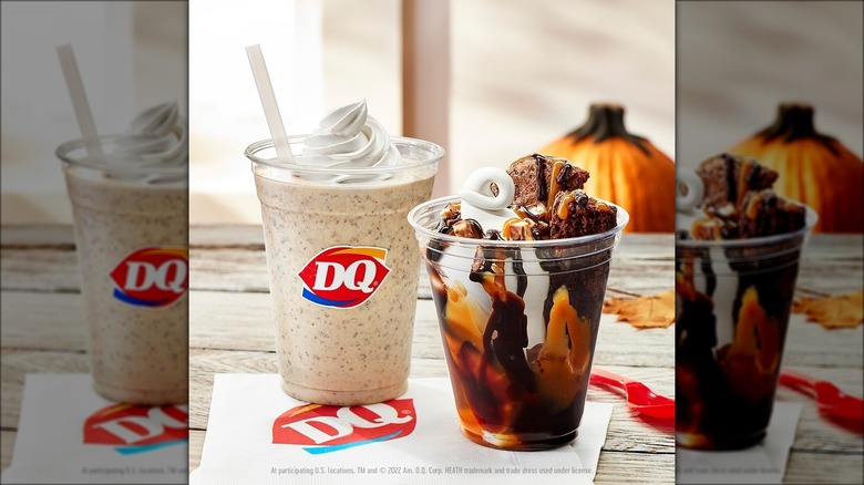 Heath Brownie Cupfection at Dairy Queen