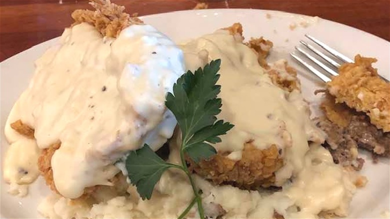 Chicken Fried Steak dinner entree