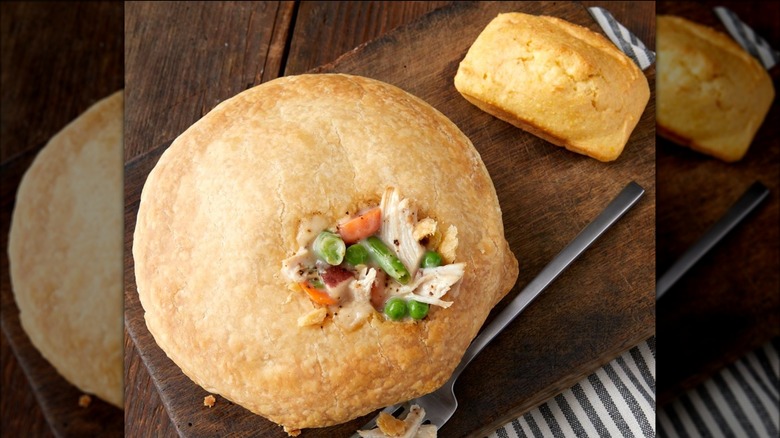 Boston Market chicken pot pie