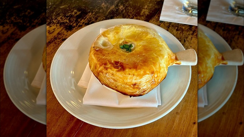 P.J. Clarke's chicken pot pie