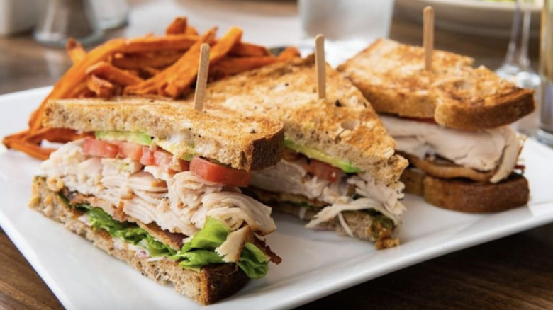 Daily Grill club sandwich