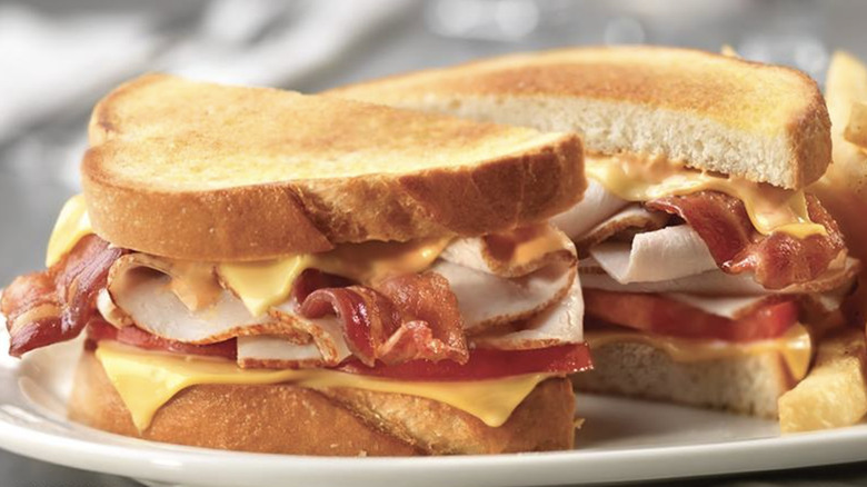 Friendly's club sandwich