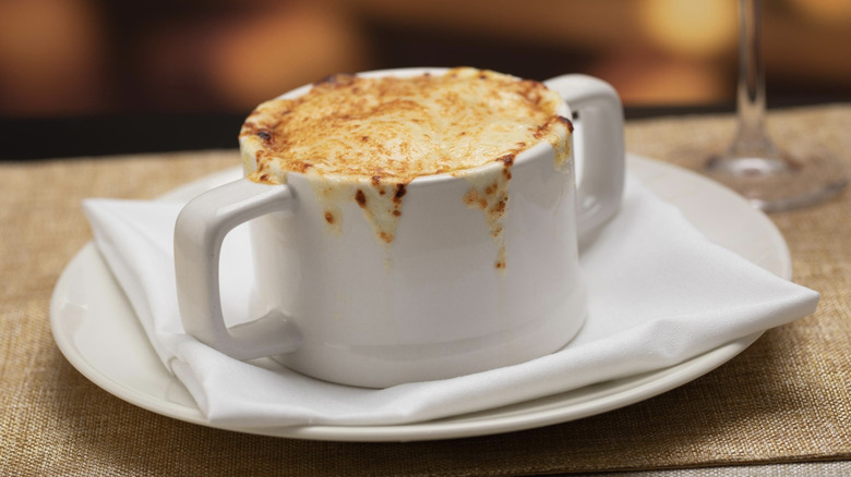 Capital Grille French onion soup