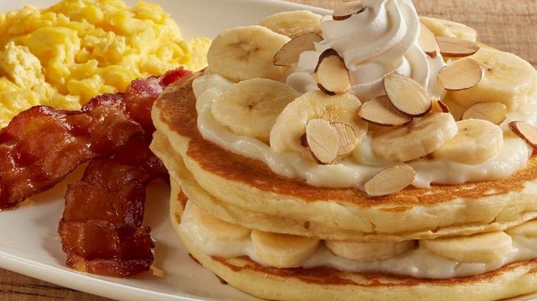 Marie Callender's banana cream pie pancakes