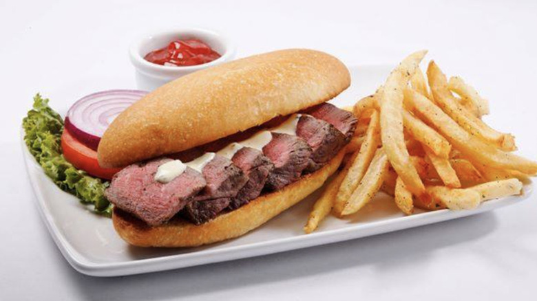 Ruth's Chris Steakhouse steak sandwich