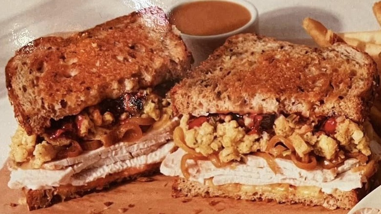 IHOP's Homestyle turkey stuffing melt sandwich