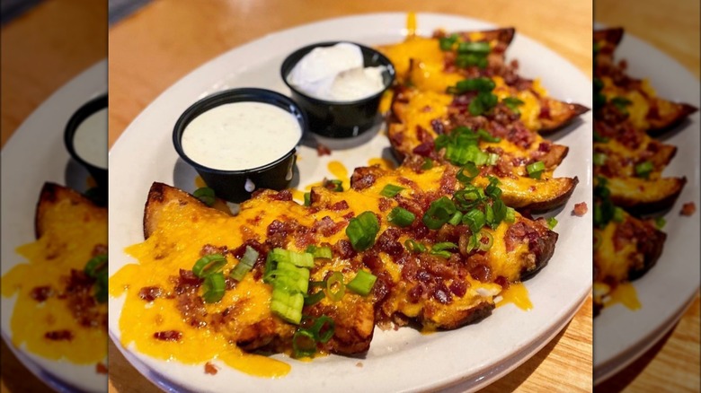 Logan's Roadhouse potato skins