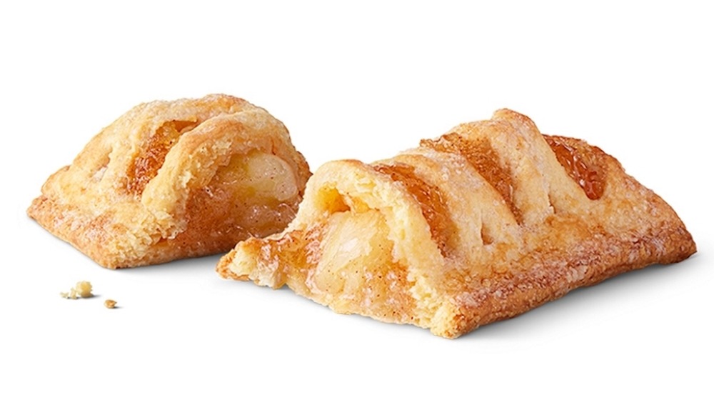 McDonald's fresh-baked hot apple pie