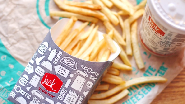 Jack in the Box straight fries