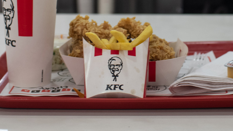 KFC meal with fries