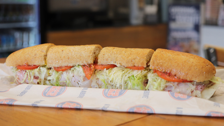 Jersey Mike's sub sandwich