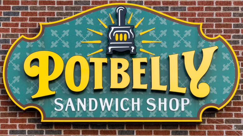 Potbelly Sandwich Shop sign