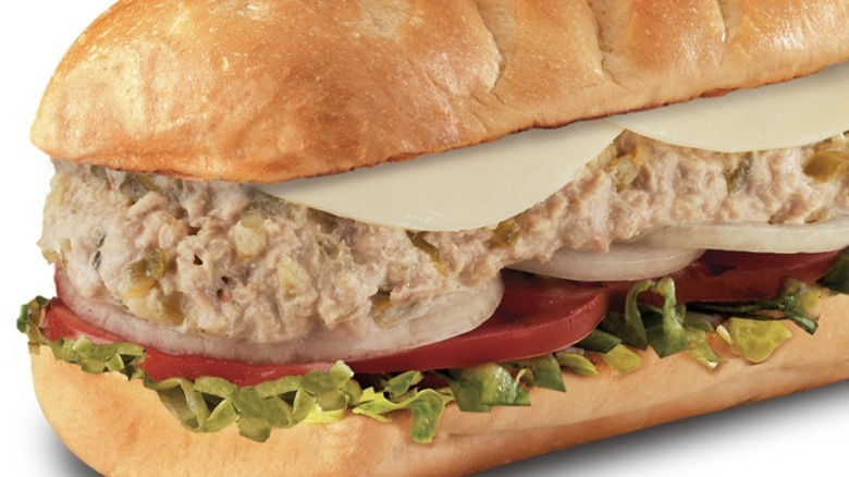 Firehouse Subs' tuna salad sandwich