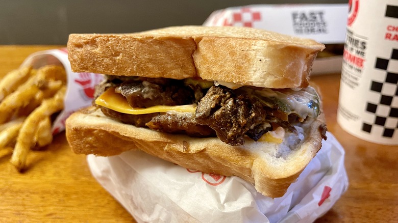 Checkers and Rally's BBQ Brisket Melt