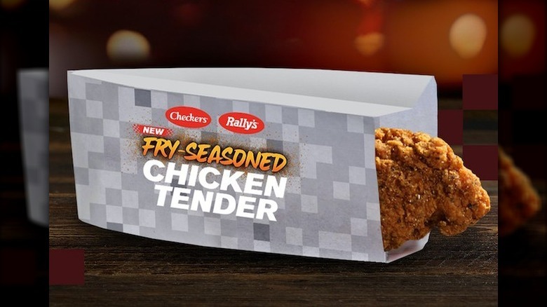 Checkers & Rally's fry-seasoned chicken tender