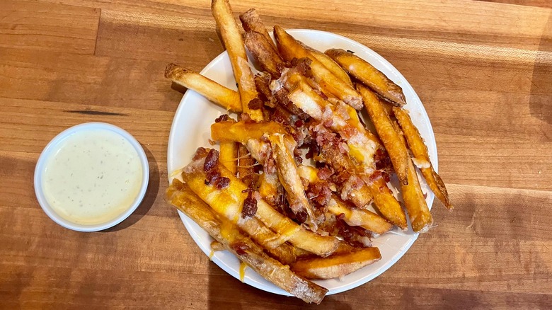 cheddar's cheese fries with ranch