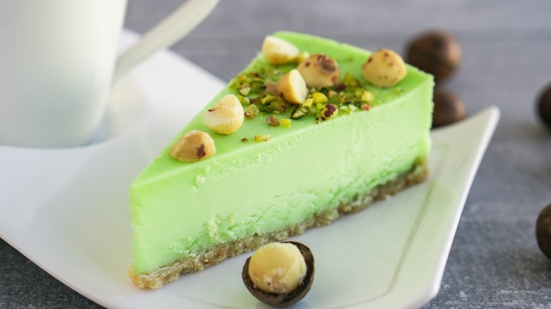 Pistachio cheesecake 