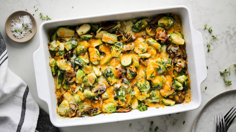 vegetable casserole with cheese