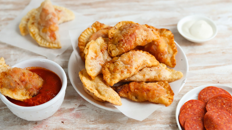 pepperoni pizza empanadas