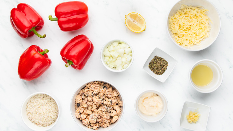 salmon stuffed peppers ingredients